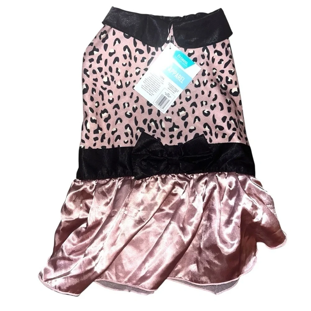 Frisco Pink Cheetah Dog & Cat Dress